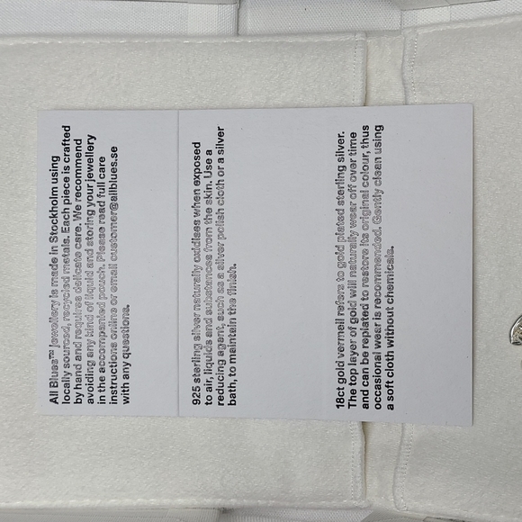 All Blues 925 Sterling Silver Necklace - Picture 8 of 9